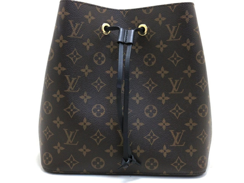 LOUIS VUITTON Bag Shoulder Neo Noe Monogram Noir Black